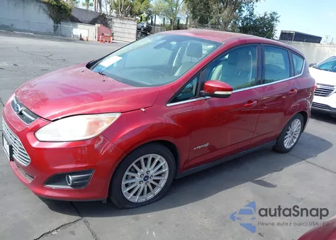 2014 Ford C-Max Hybrid Sel from USA, damaged, VIN 1FADP5BU3EL506735